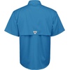 image:imageAlimens amp Gentle Short Sleeve Fishing Shirt Wicking Fabric Sun Protection Casual Button Down ShirtsTeal Blue