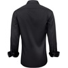 image:imageMens Dress Shirt Long Sleeve Wrinkle Free Button Down Shirt Business CasualBlack Red