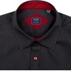 image:imageMens Dress Shirt Long Sleeve Wrinkle Free Button Down Shirt Business CasualBlack Red