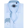 image:imageMens Dress Shirt Long Sleeve Wrinkle Free Button Down Shirt Business CasualBlue