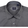 image:imageMens Dress Shirt Long Sleeve Wrinkle Free Button Down Shirt Business CasualGrey Black