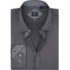 image:imageMens Dress Shirt Long Sleeve Wrinkle Free Button Down Shirt Business CasualGrey Black