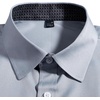 image:imageMens Dress Shirt Long Sleeve Wrinkle Free Button Down Shirt Business CasualLight Blue