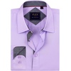 image:imageMens Dress Shirt Long Sleeve Wrinkle Free Button Down Shirt Business CasualLight Purple