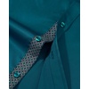 image:imageMens Dress Shirt Long Sleeve Wrinkle Free Button Down Shirt Business CasualPeacock