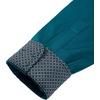 image:imageMens Dress Shirt Long Sleeve Wrinkle Free Button Down Shirt Business CasualPeacock