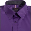 image:imageMens Dress Shirt Long Sleeve Wrinkle Free Button Down Shirt Business CasualPurple