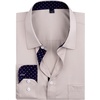 image:imageMens Dress Shirt Long Sleeve Wrinkle Free Button Down Shirt Business CasualTan