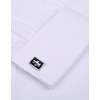 image:imageMens Dress Shirts French Cuff Regular Fit Formal Tuxedo Cufflinks ShirtWhite