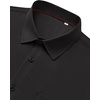 image:imageMens Dress Shirts Stretch Long Sleeve Wrinkle Free Work Button Down ShirtBlack