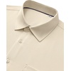 image:imageMens Dress Shirts Stretch Long Sleeve Wrinkle Free Work Button Down ShirtKhaki