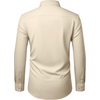 image:imageMens Dress Shirts Stretch Long Sleeve Wrinkle Free Work Button Down ShirtKhaki
