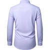 image:imageMens Dress Shirts Stretch Long Sleeve Wrinkle Free Work Button Down ShirtLight Purple