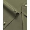 image:imageMens Dress Shirts Stretch Long Sleeve Wrinkle Free Work Button Down ShirtOlive Green