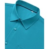 image:imageMens Dress Shirts Stretch Long Sleeve Wrinkle Free Work Button Down ShirtTurquoise