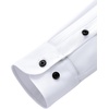 image:imageMens Dress Shirts Stretch Long Sleeve Wrinkle Free Work Button Down ShirtWhite Black