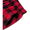 image:imageMens Flannel Pajama Pants Plaid Heavyweight Cotton PJs Bottoms SleepwearBlack Red