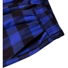 image:imageMens Flannel Pajama Pants Plaid Heavyweight Cotton PJs Bottoms SleepwearBlue Black