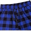 image:imageMens Flannel Pajama Pants Plaid Heavyweight Cotton PJs Bottoms SleepwearBlue Black