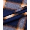 image:imageMens Flannel Pajama Pants Plaid Heavyweight Cotton PJs Bottoms SleepwearDark Blue