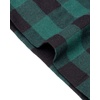 image:imageMens Flannel Pajama Pants Plaid Heavyweight Cotton PJs Bottoms SleepwearGreen Black