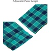 image:imageMens Flannel Pajama Pants Plaid Heavyweight Cotton PJs Bottoms SleepwearGreen Navy