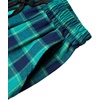 image:imageMens Flannel Pajama Pants Plaid Heavyweight Cotton PJs Bottoms SleepwearGreen Navy