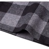 image:imageMens Flannel Pajama Pants Plaid Heavyweight Cotton PJs Bottoms SleepwearGrey Black