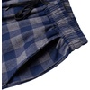image:imageMens Flannel Pajama Pants Plaid Heavyweight Cotton PJs Bottoms SleepwearGrey Navy