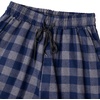 image:imageMens Flannel Pajama Pants Plaid Heavyweight Cotton PJs Bottoms SleepwearGrey Navy