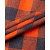image:imageMens Flannel Pajama Pants Plaid Heavyweight Cotton PJs Bottoms SleepwearOrange Grey