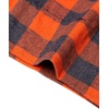 image:imageMens Flannel Pajama Pants Plaid Heavyweight Cotton PJs Bottoms SleepwearOrange Grey