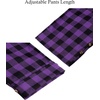 image:imageMens Flannel Pajama Pants Plaid Heavyweight Cotton PJs Bottoms SleepwearPurple