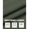 image:imageMens Knit Shirt Short Sleeve Button Down Shirt Textured Casual Summer TopsArmy Green