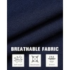 image:imageMens Knit Shirt Short Sleeve Button Down Shirt Textured Casual Summer TopsNavy Blue