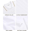 image:imageMens Knit Shirt Short Sleeve Button Down Shirt Textured Casual Summer TopsWhite