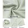 image:imageMens Linen Shirt Short Sleeve Button Down Shirt Summer Casual Beach TopsLight Green