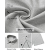 image:imageMens Linen Shirt Short Sleeve Button Down Shirt Summer Casual Beach TopsPale Grey