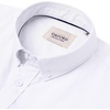 image:imageMens Oxford Dress Shirt Short Sleeve Button Down Collar Summer Casual ShirtAll White