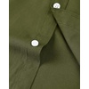 image:imageMens Oxford Dress Shirt Short Sleeve Button Down Collar Summer Casual ShirtArmy Green