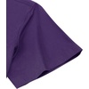 image:imageMens Oxford Dress Shirt Short Sleeve Button Down Collar Summer Casual ShirtDark Purple
