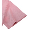 image:imageMens Oxford Dress Shirt Short Sleeve Button Down Collar Summer Casual ShirtDull Pink