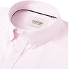 image:imageMens Oxford Dress Shirt Short Sleeve Button Down Collar Summer Casual ShirtLight Pink