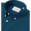 image:imageMens Oxford Dress Shirt Short Sleeve Button Down Collar Summer Casual ShirtPeacock Blue