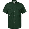 image:imageAlimens amp Gentle Short Sleeve Fishing Shirt Wicking Fabric Sun Protection Casual Button Down ShirtsDark Green