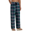 image:imageMens Flannel Pajama Pants Plaid Heavyweight Cotton PJs Bottoms SleepwearGreen Grey