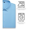 image:imageAlimens amp Gentle 4 Way Stretch Mens Button Down Shirts Plaid Dress Shirt Wrinkle Free Long Sleeve Gingham Shirts03blue Plaid