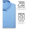 image:imageAlimens amp Gentle 4 Way Stretch Mens Button Down Shirts Plaid Dress Shirt Wrinkle Free Long Sleeve Gingham Shirts05blue Plaid