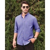 image:imageAlimens amp Gentle Mens Oxford Shirt Long Sleeve Stretch Button Down Shirts with Pocket Casual Business