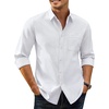 image:imageAlimens amp Gentle Mens Oxford Shirts Solid Long Sleeve Dress Shirt for Men